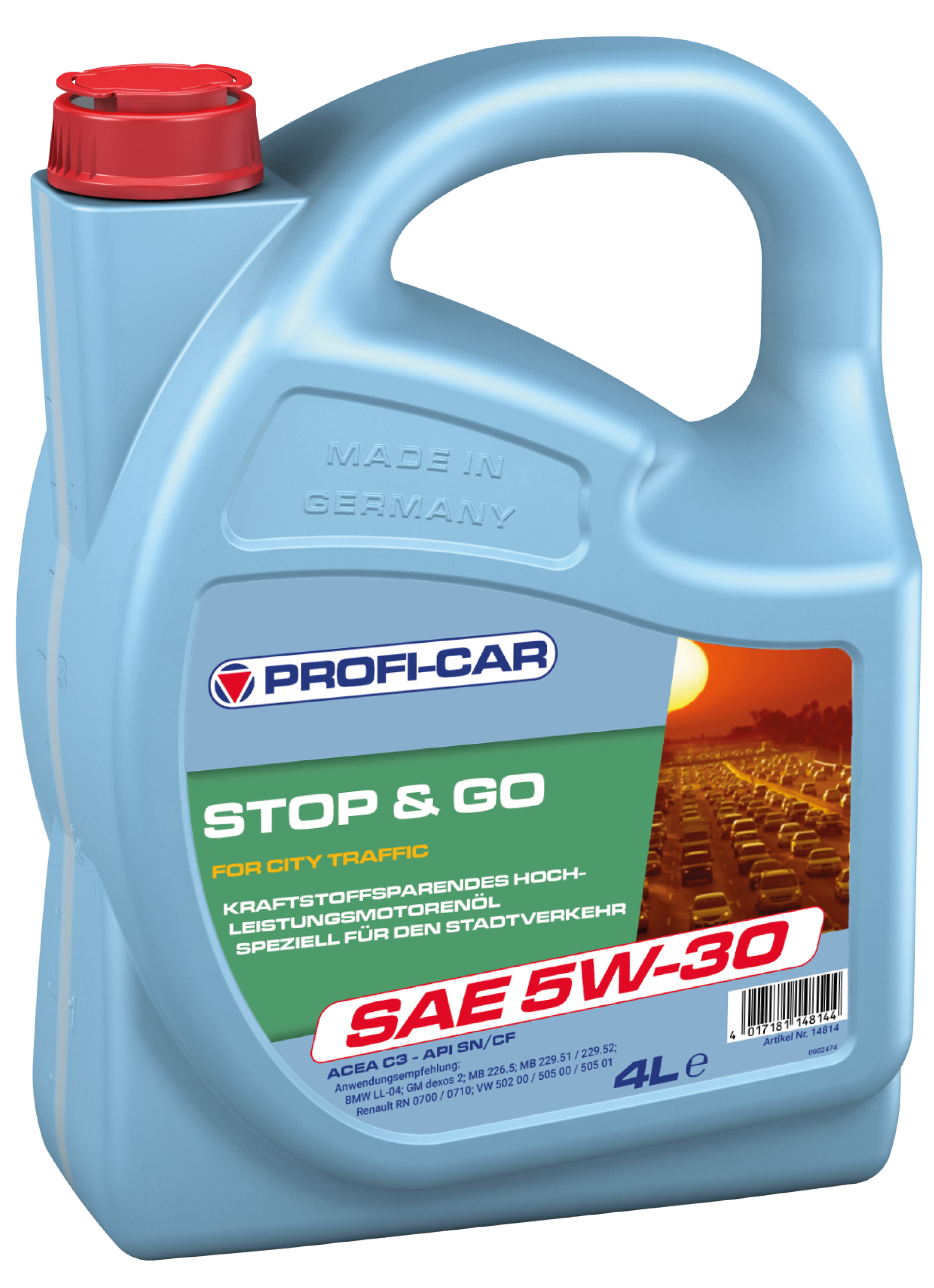 PROFI-CAR – Produkt – PROFI-CAR Stop & Go SAE 5W-40